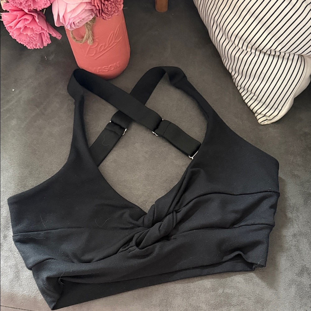 Bombshell Sportswear Black Sports Bra